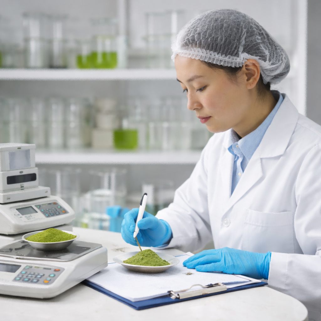 Matcha laboratory testing