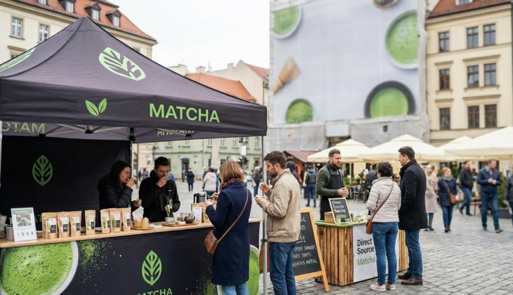 Who is the largest matcha company in Europe?
