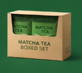 Bulk matcha boxed carton packaging