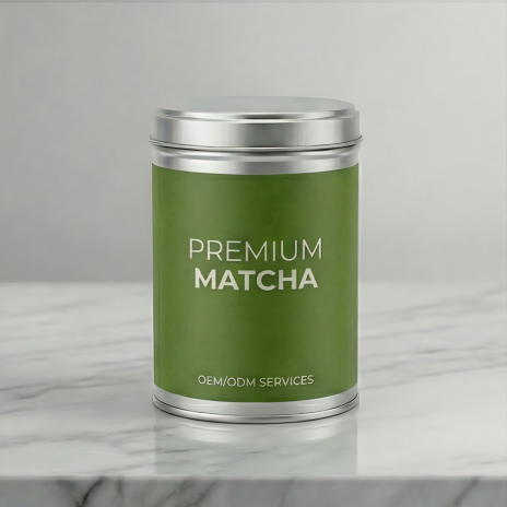Matcha tin mockup