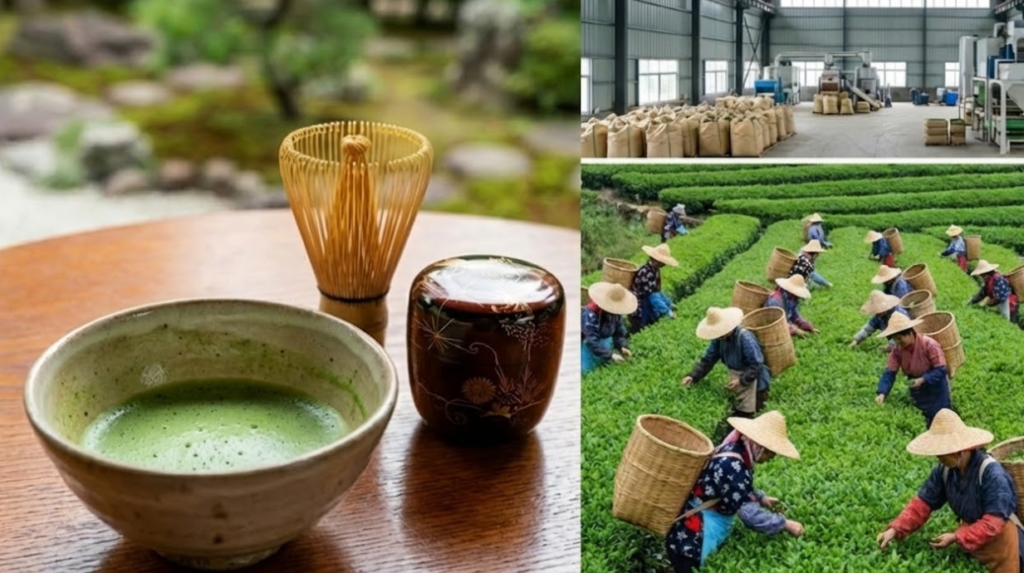 What country exports the most matcha?